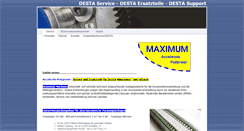 Desktop Screenshot of maximum-machines.com